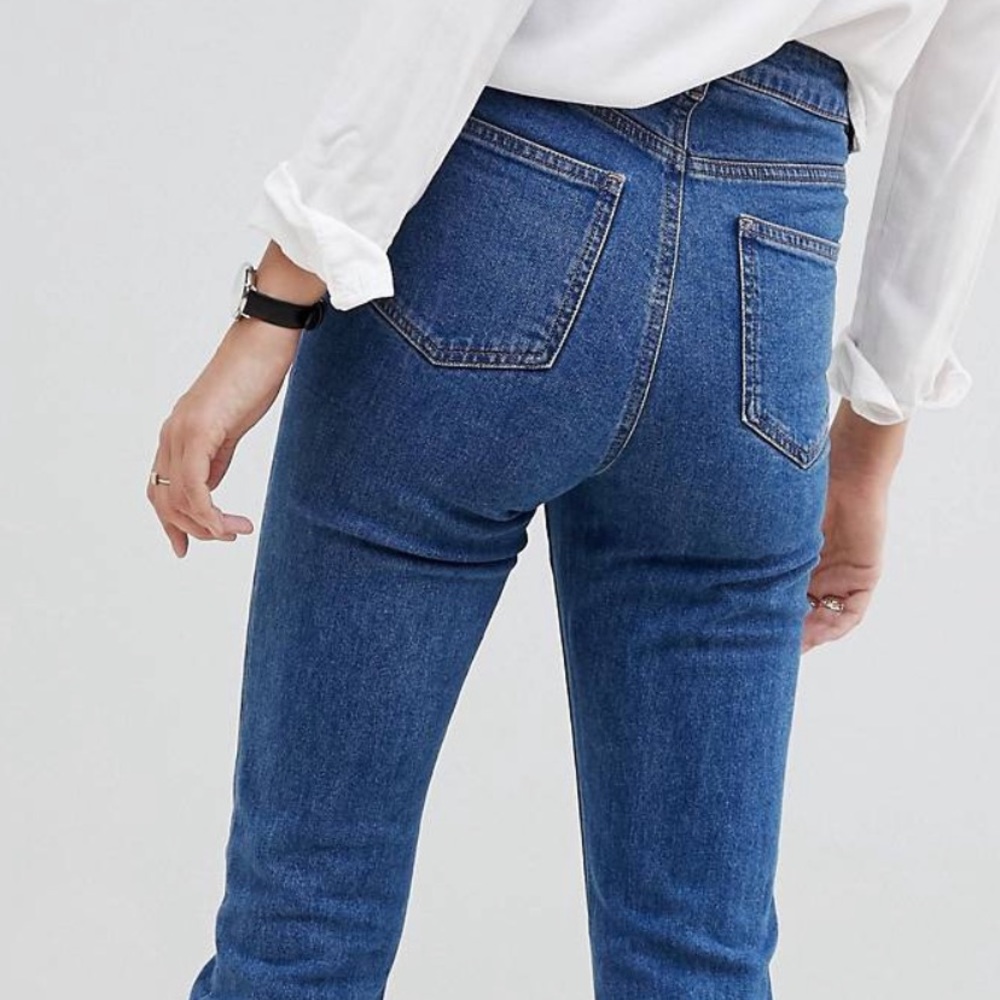 ASOS mom jean. Extra long